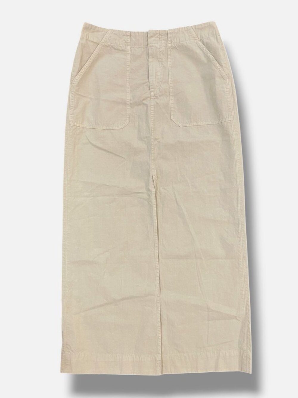 Rag & Bone Women's Beige Front Slit Leyton Maxi Skirt Size 4